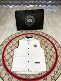 Canada Goose White Freestyle Crew Down Vest