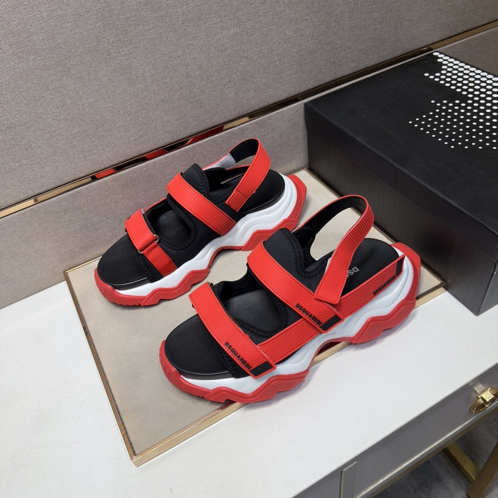 DSQUARED2 Multi-Strap Sport Sandals