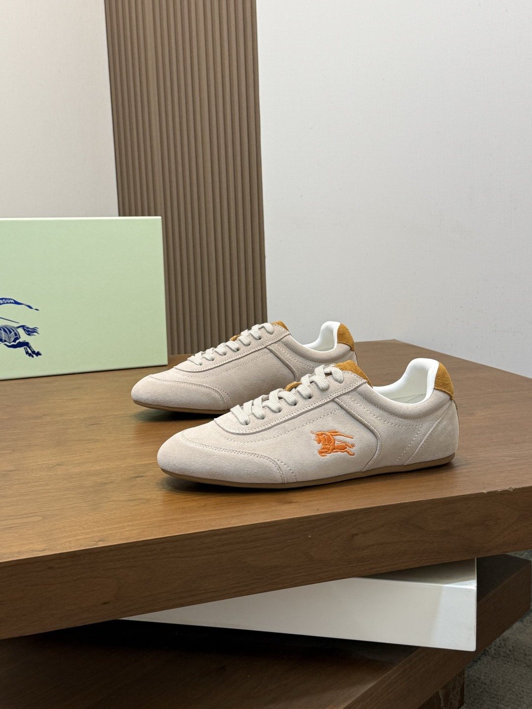 Burberry Low-Top Lace-Up Sneakers