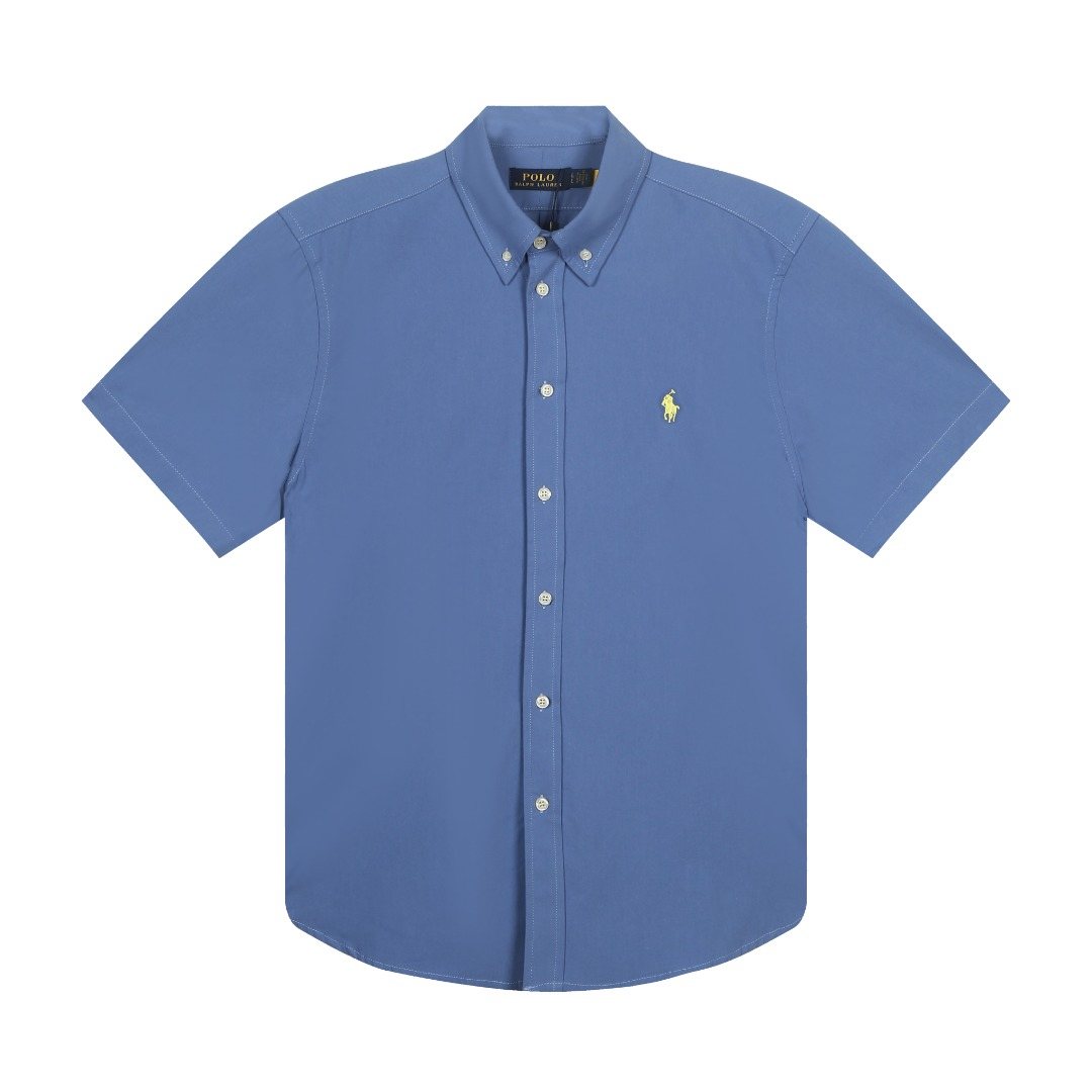 Ralph Lauren Oxford Short-Sleeve Button-Front Shirt